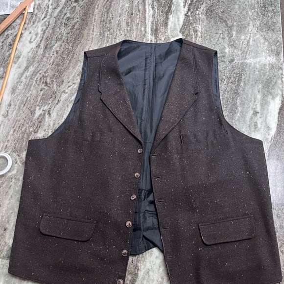 Men’s wool Vest with liner - Picture 5 of 7